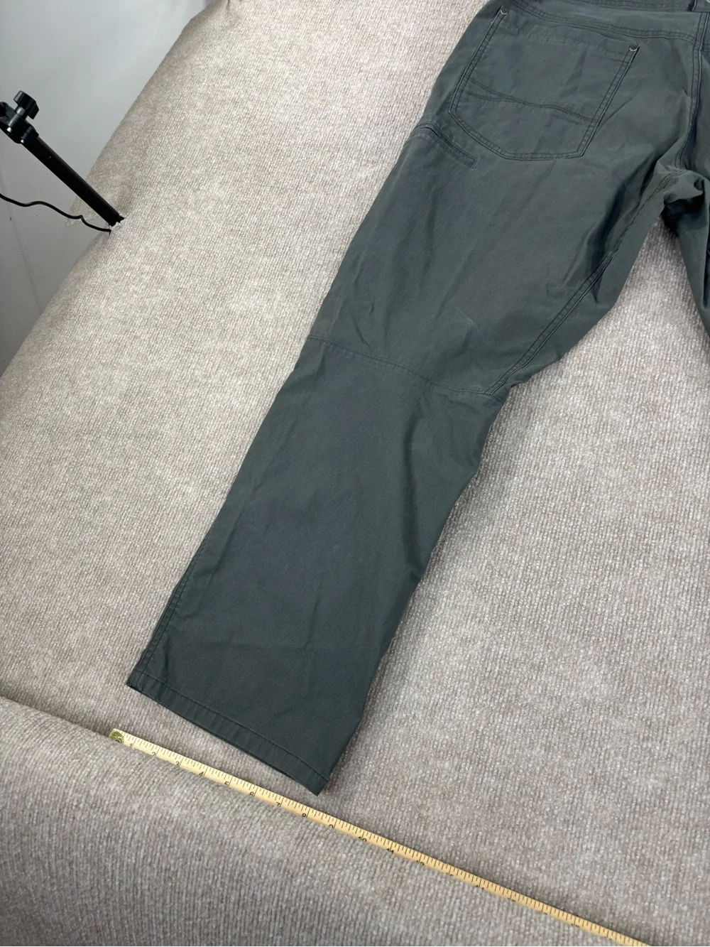 Kuhl Revolvr Pants Mens 38x30 Gray Performance Stretch Hiking Outdoor Patina